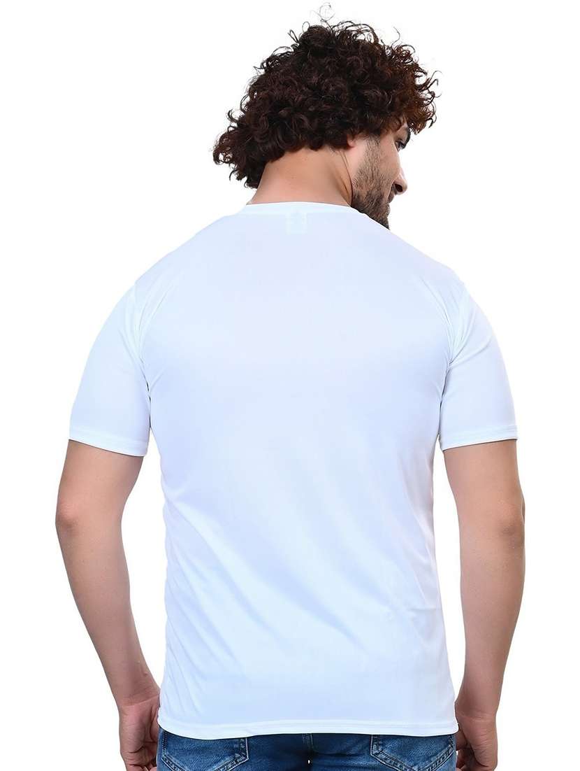 men pack of 2 solid round neck t-shirt - 21629303 -  Standard Image - 2