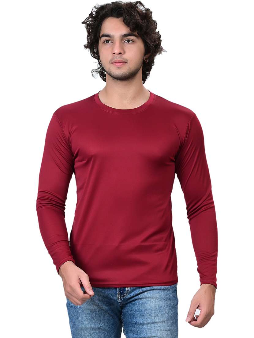 men pack of 2 solid round neck t-shirt - 21629313 -  Standard Image - 2