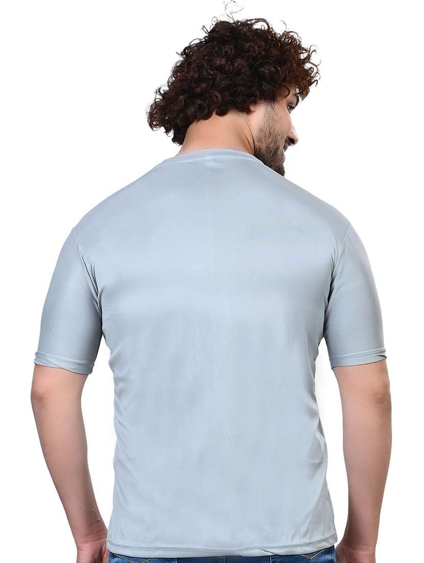 men pack of 3 solid round neck t-shirt - 21629319 -  Standard Image - 2