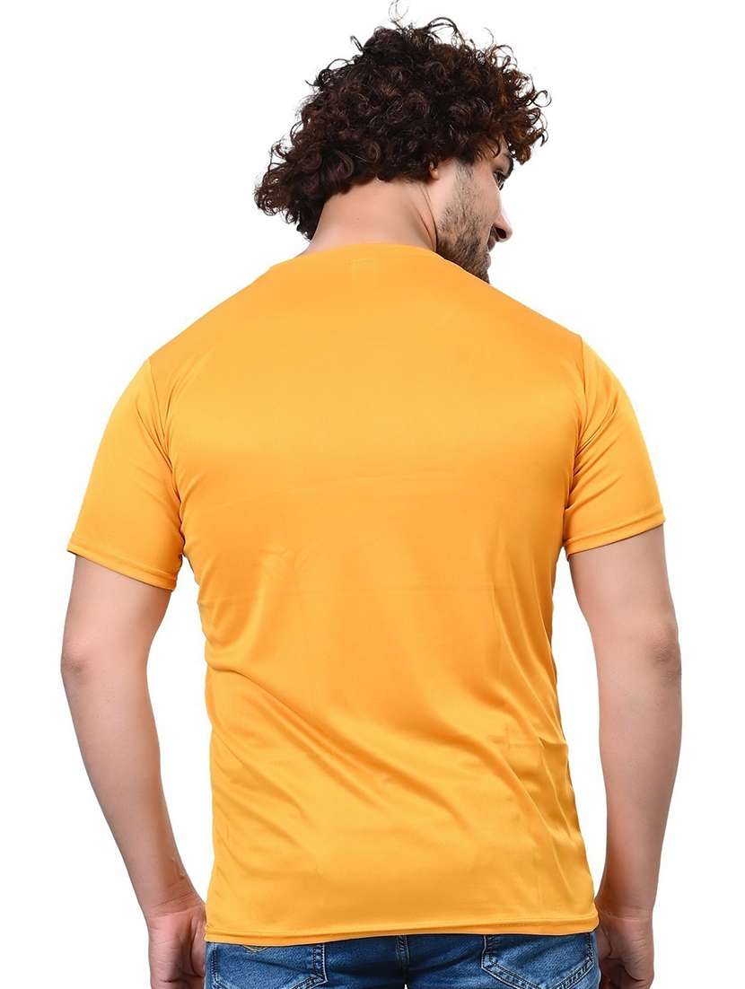 men pack of 3 solid round neck t-shirt - 21629320 -  Standard Image - 2