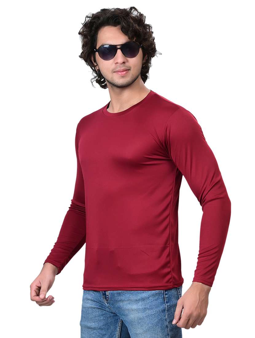 men pack of 3 solid long sleeve t-shirt - 21629346 -  Standard Image - 2