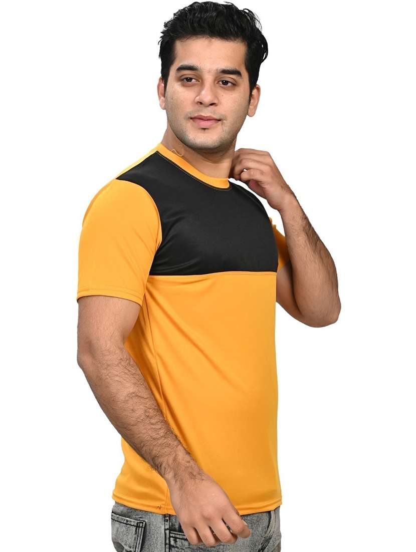 men color block  short sleeve t-shirt - 21629362 -  Standard Image - 2