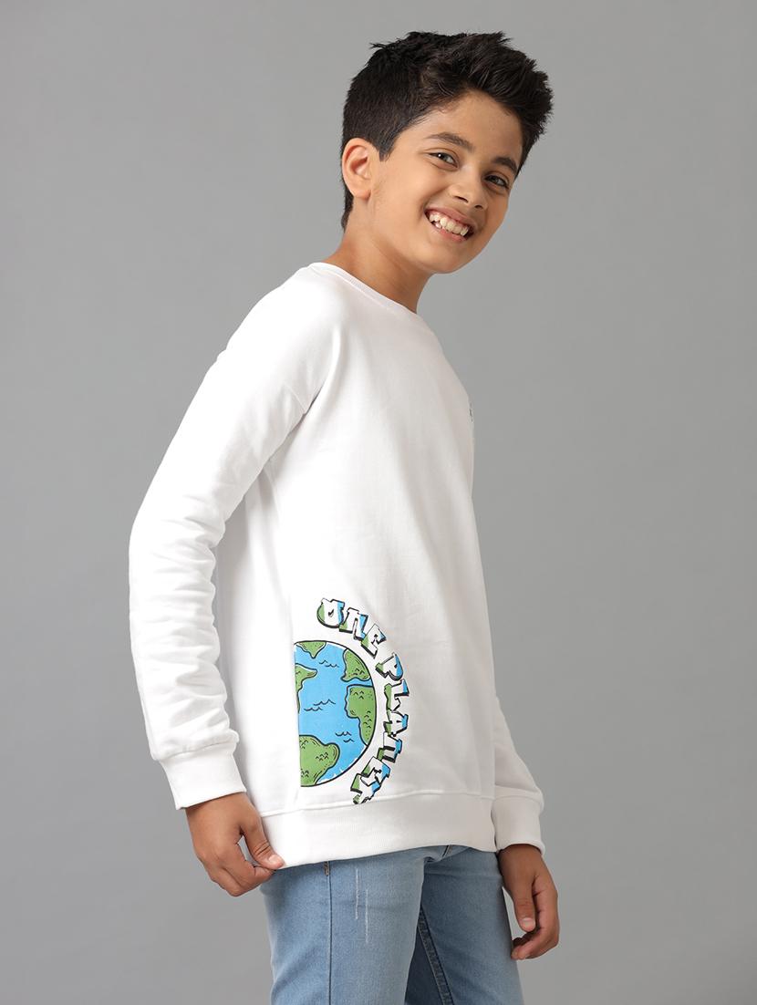 boys placement print long sleeve sweatshirt - 21629892 - Standard Image - 2