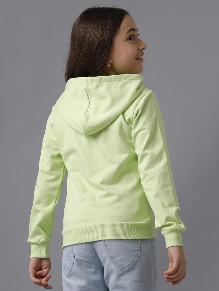 girls chest print long sleeve sweatshirt - 21629932 - Standard Image - 2