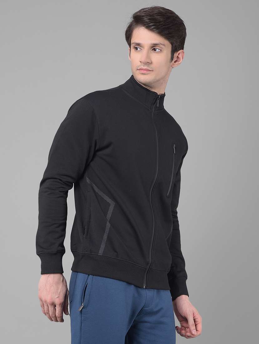 men solid long sleeve regular fit caual jacket - 21630347 -  Standard Image - 2