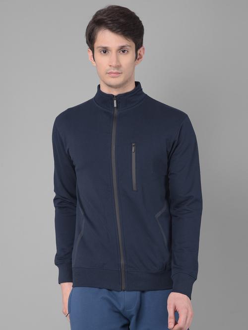 men solid long sleeve regular fit caual jacket - 21630349 -  Standard Image - 0