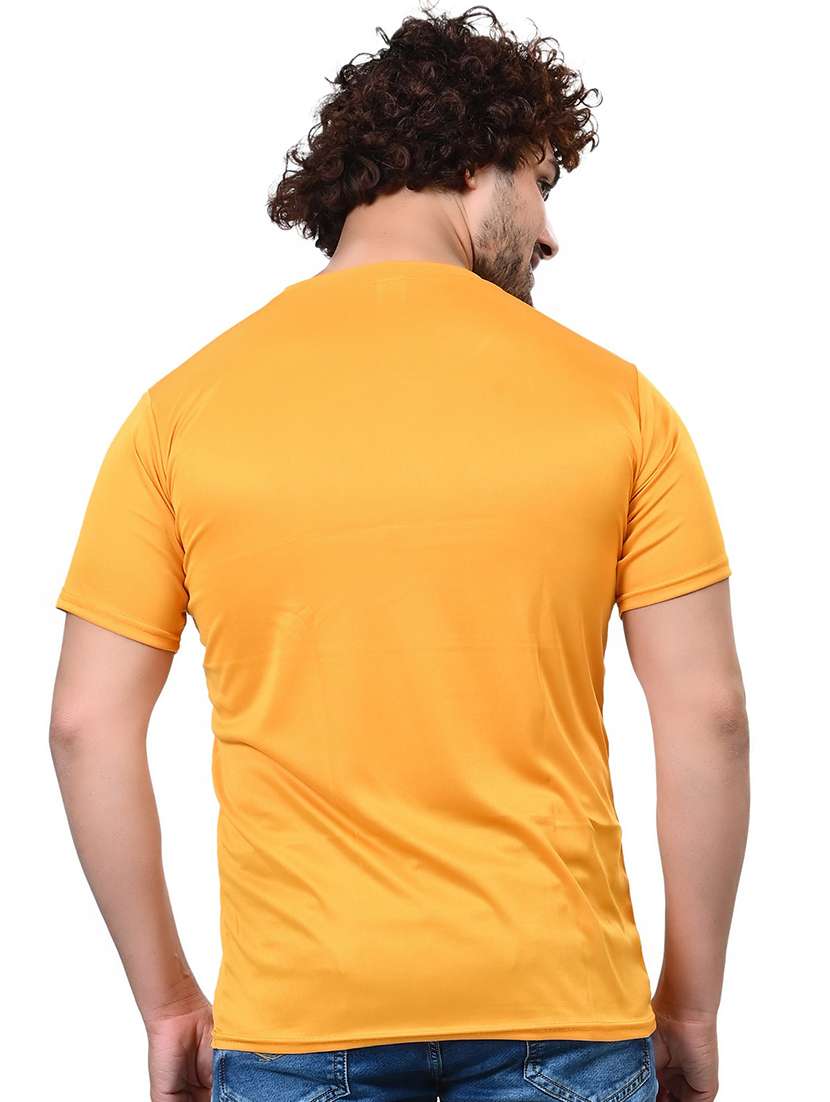 men solid round neck regular fit t-shirt - 21630355 -  Standard Image - 2