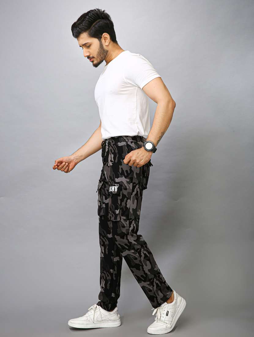 men camouflage mid rise cargo - 21631148 -  Standard Image - 2