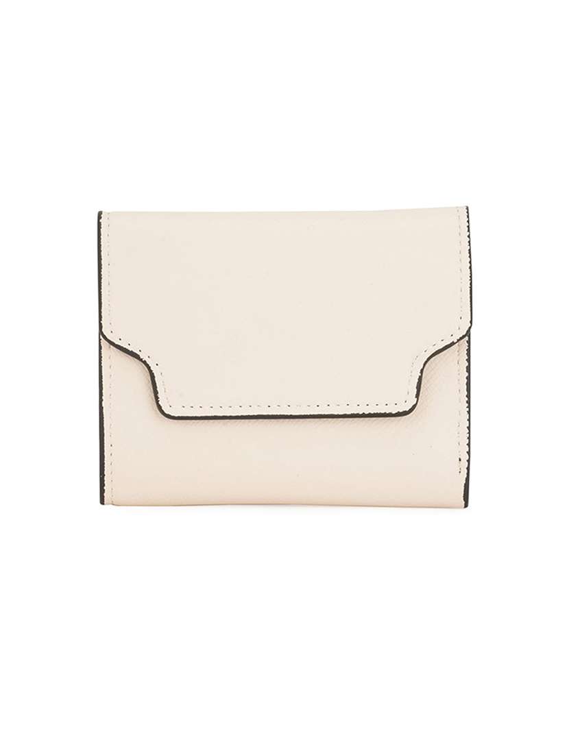 women solid leatherette wallet