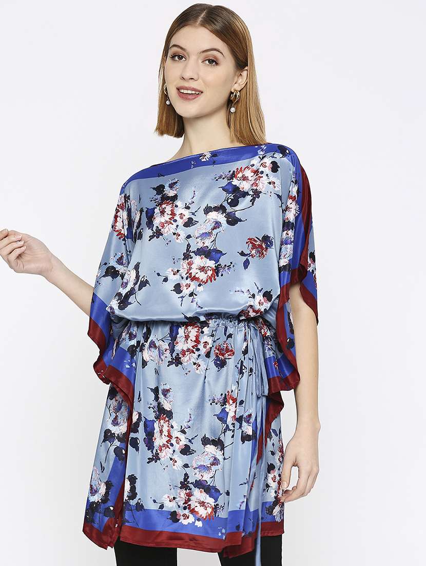 women printed kaftan tunic - 21631261 -  Standard Image - 2