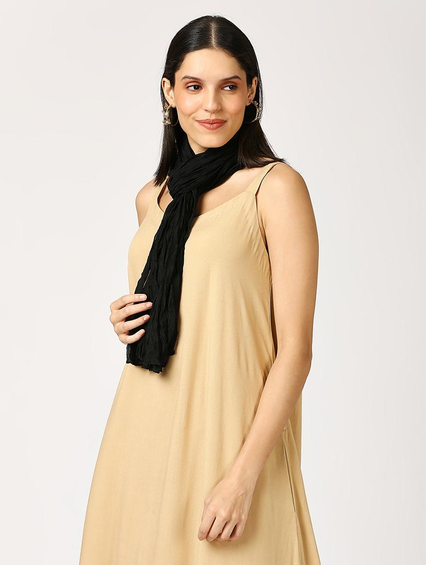 women plain everyday wrap scarf - 21631390 - Standard Image - 2