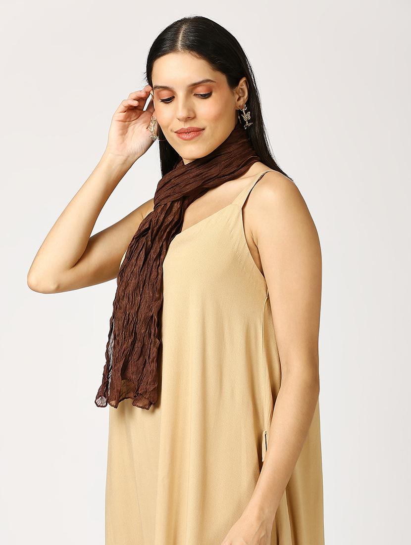 women plain everyday wrap scarf - 21631392 - Standard Image - 2