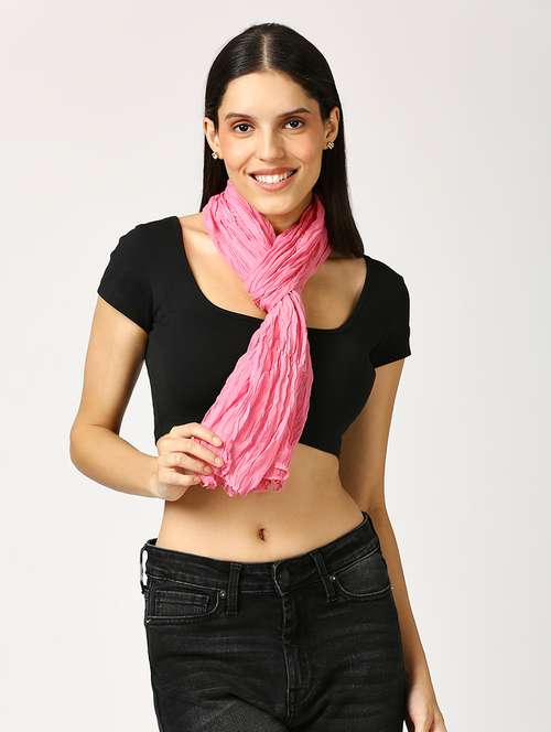 women plain everyday wrap scarf - 21631399 - Standard Image - 0