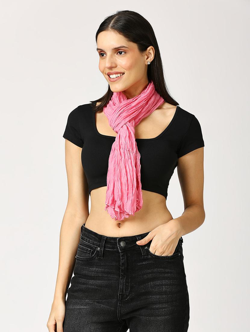 women plain everyday wrap scarf - 21631399 - Standard Image - 2