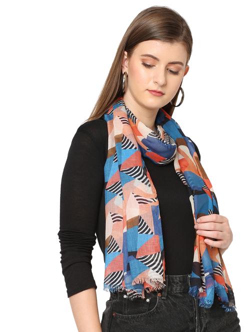 women printed everyday wrap scarf - 21631403 - Standard Image - 0