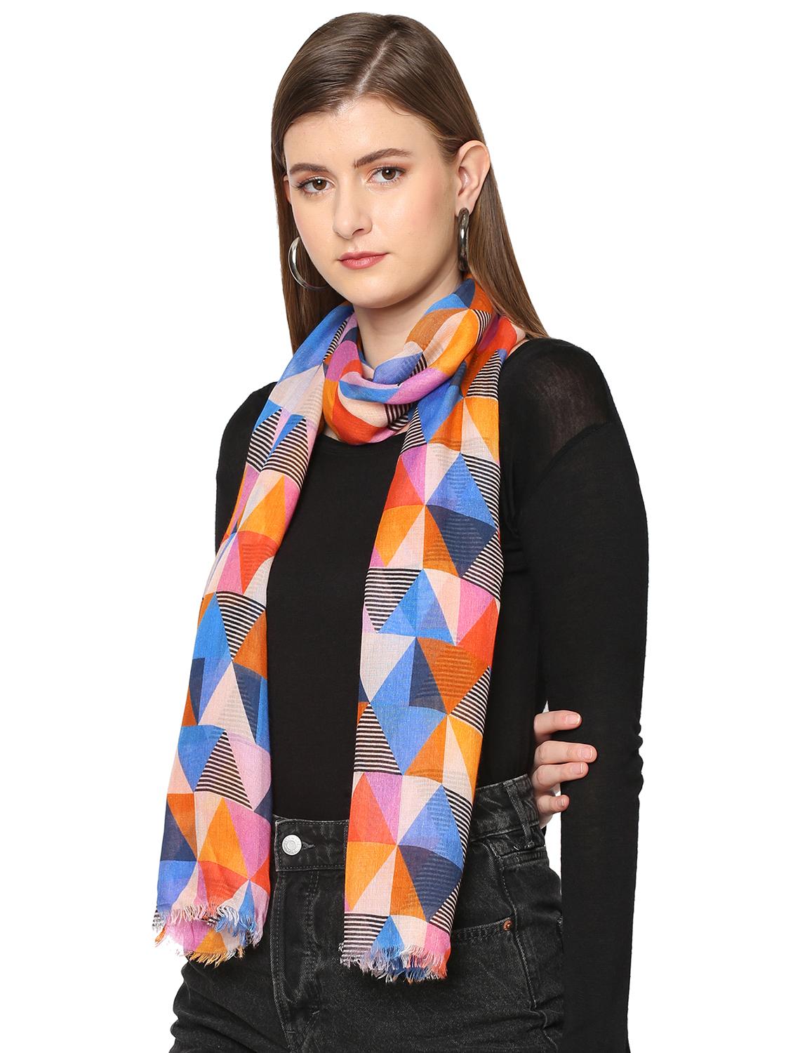 women printed everyday wrap scarf - 21631406 - Standard Image - 2
