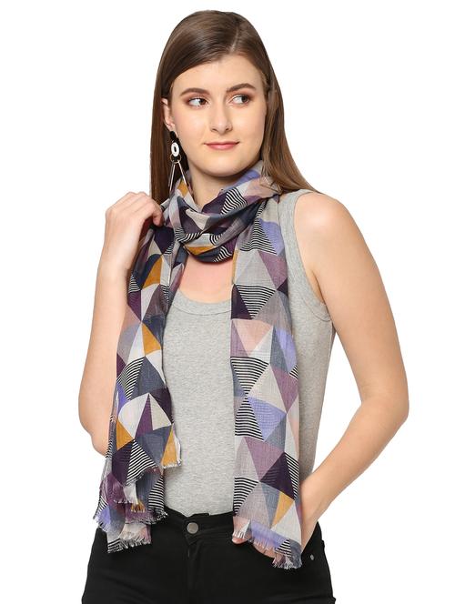 women printed everyday wrap scarf - 21631412 - Standard Image - 0