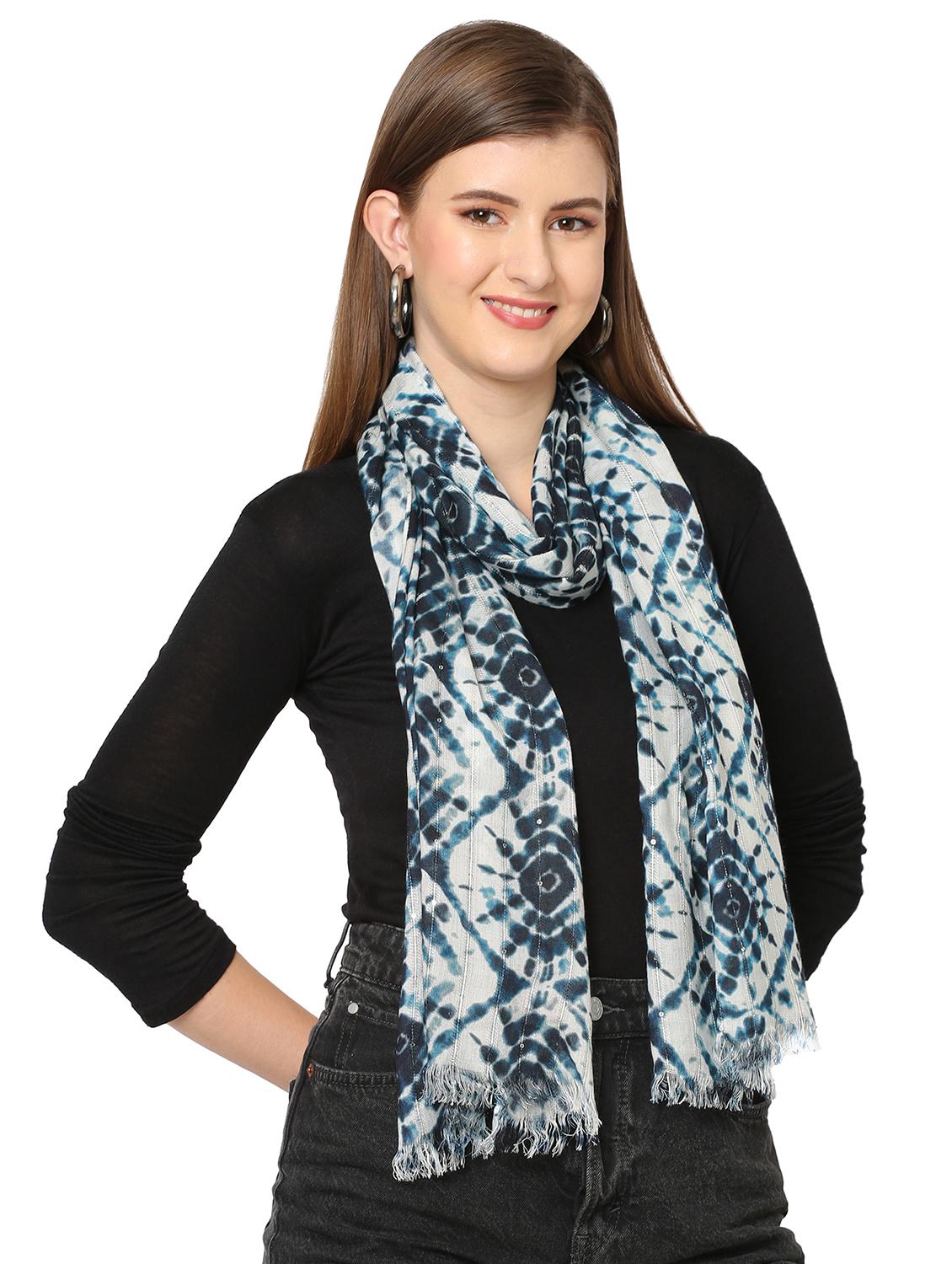 women printed everyday wrap scarf - 21631417 - Standard Image - 2