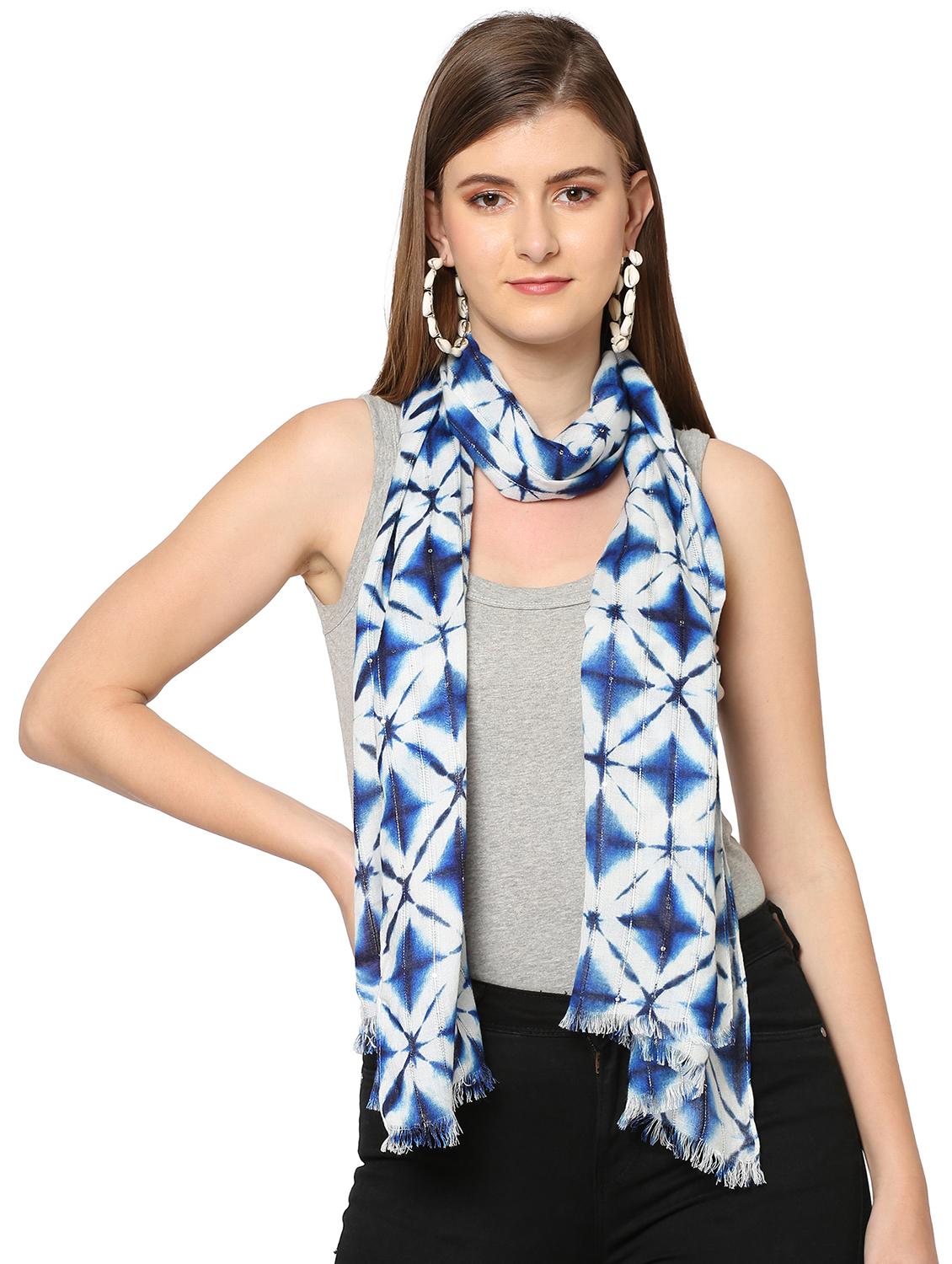 women printed everyday wrap scarf - 21631423 - Zoom Image - 0
