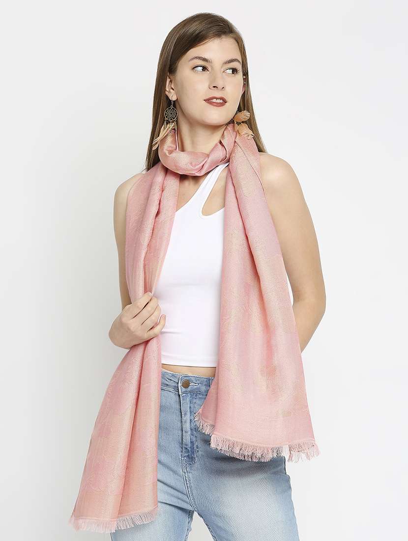 women self design everyday wrap scarf - 21631434 - Zoom Image - 0
