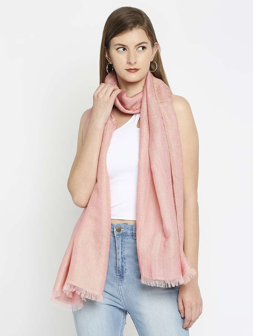 women self design everyday wrap scarf - 21631436 -  Zoom Image - 0