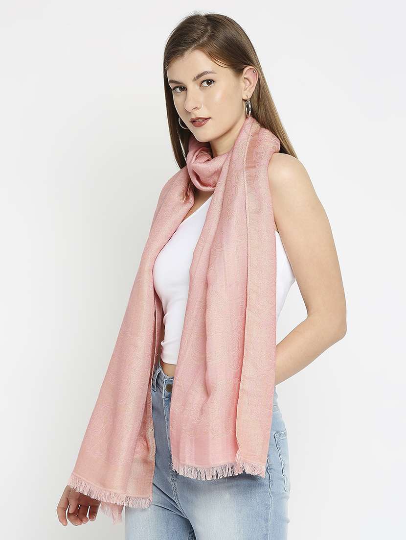 women self design everyday wrap scarf - 21631436 - Standard Image - 2