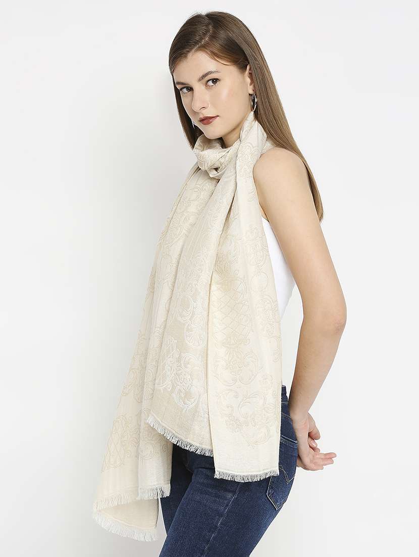 women self design everyday wrap scarf - 21631438 -  Standard Image - 2