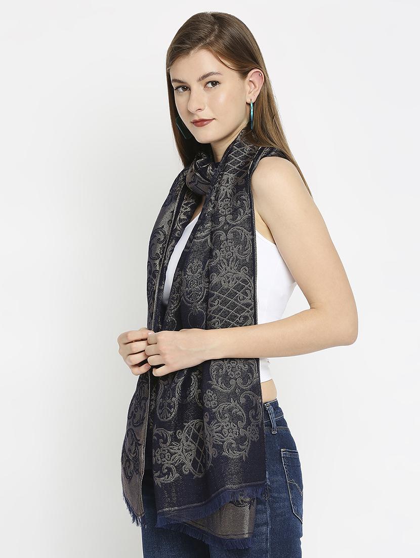 women self design everyday wrap scarf - 21631439 - Standard Image - 2