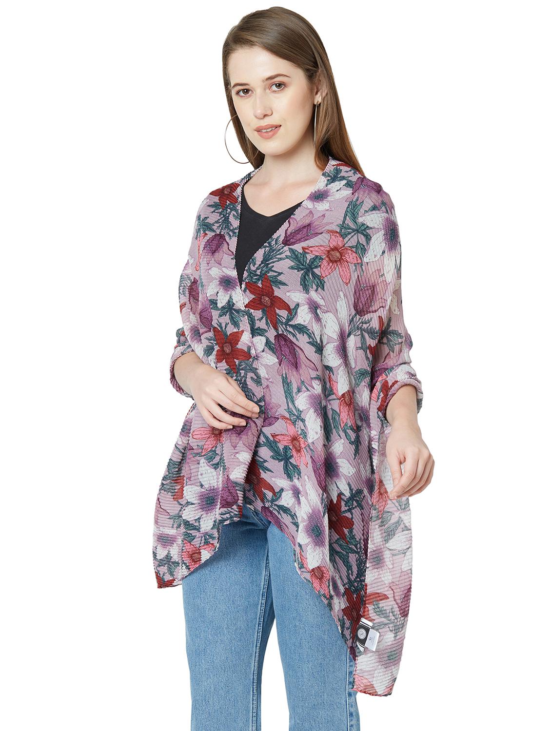 women printed everyday wrap scarf - 21631474 - Standard Image - 2