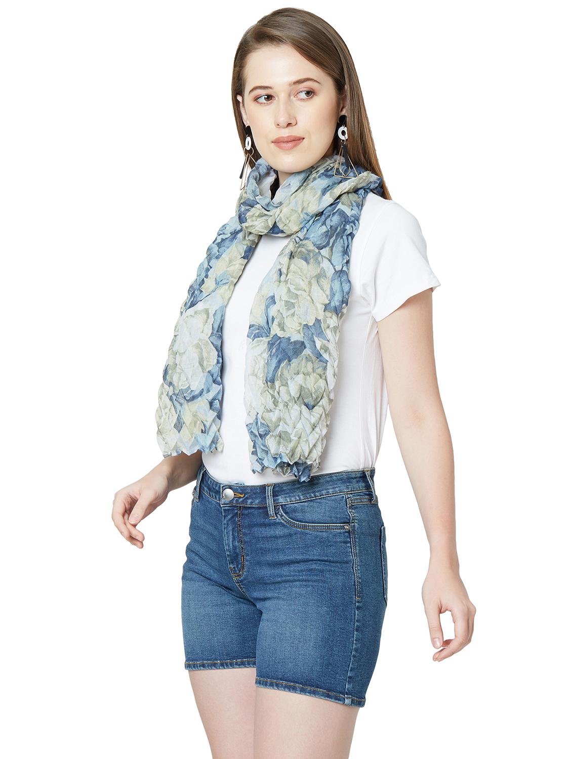 women printed everyday wrap scarf - 21631477 - Standard Image - 2