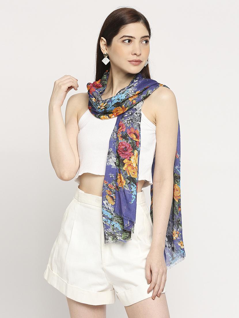 women printed everyday wrap scarf - 21631486 -  Zoom Image - 0