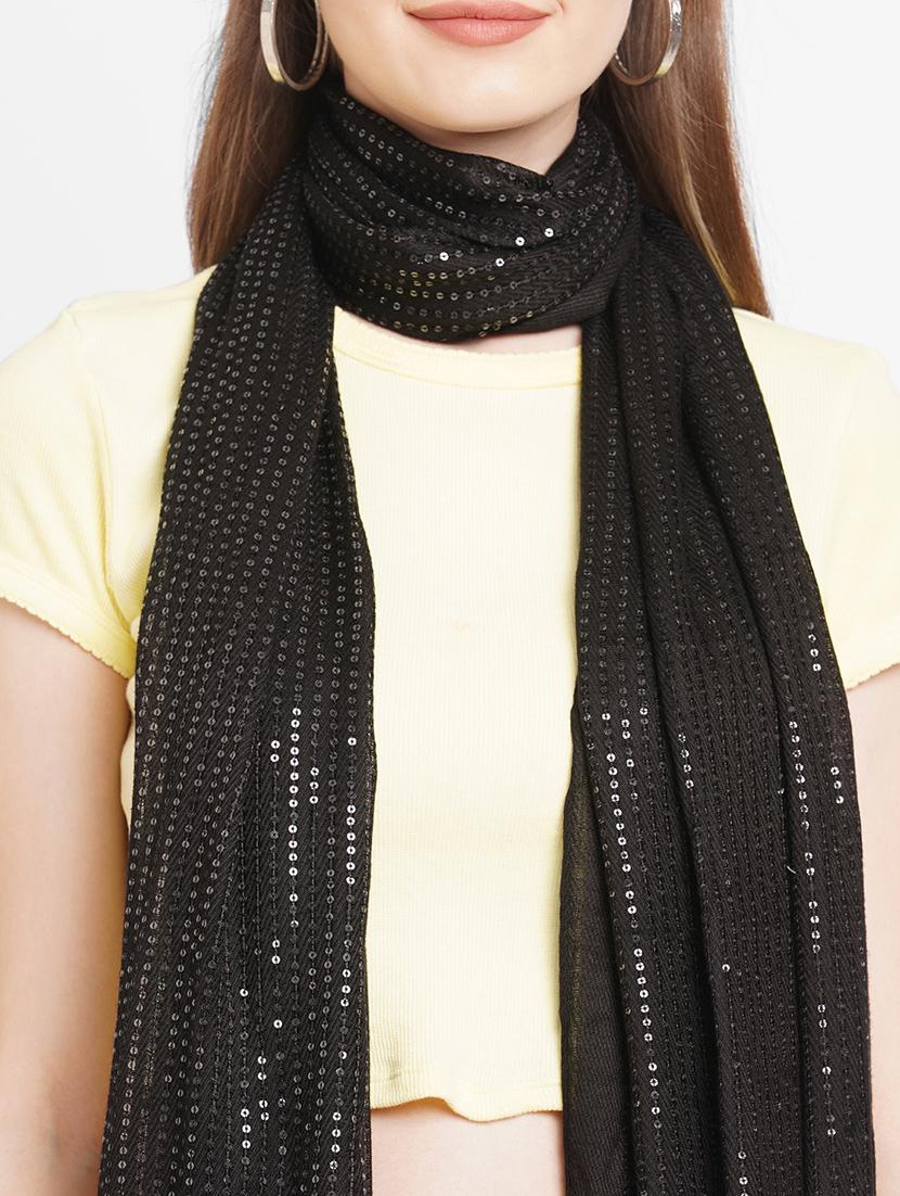 women sequins work everyday wrap scarf - 21631495 - Standard Image - 7