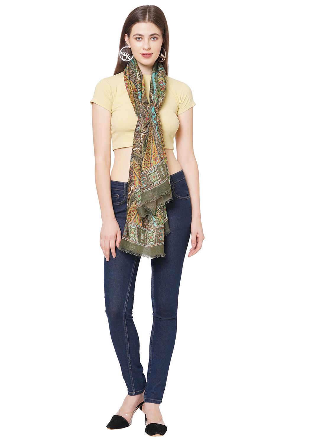 women printed everyday wrap scarf - 21631525 -  Zoom Image - 0