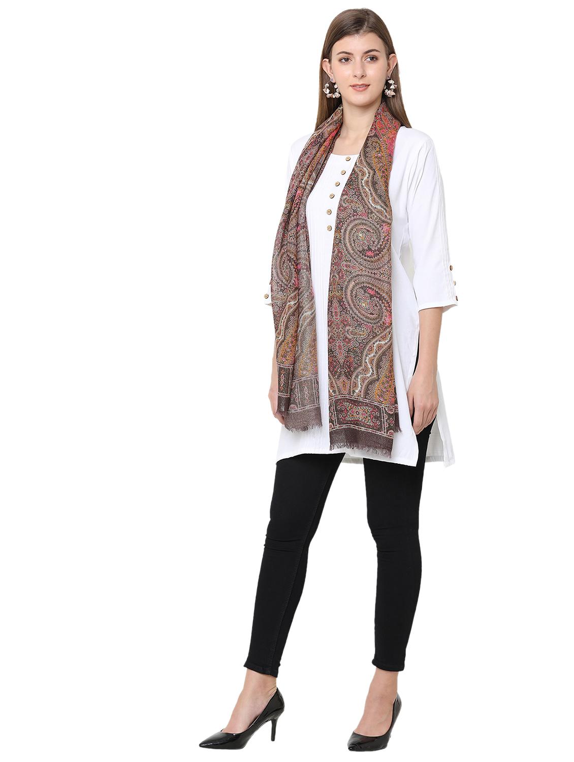 women printed everyday wrap scarf - 21631537 - Standard Image - 2