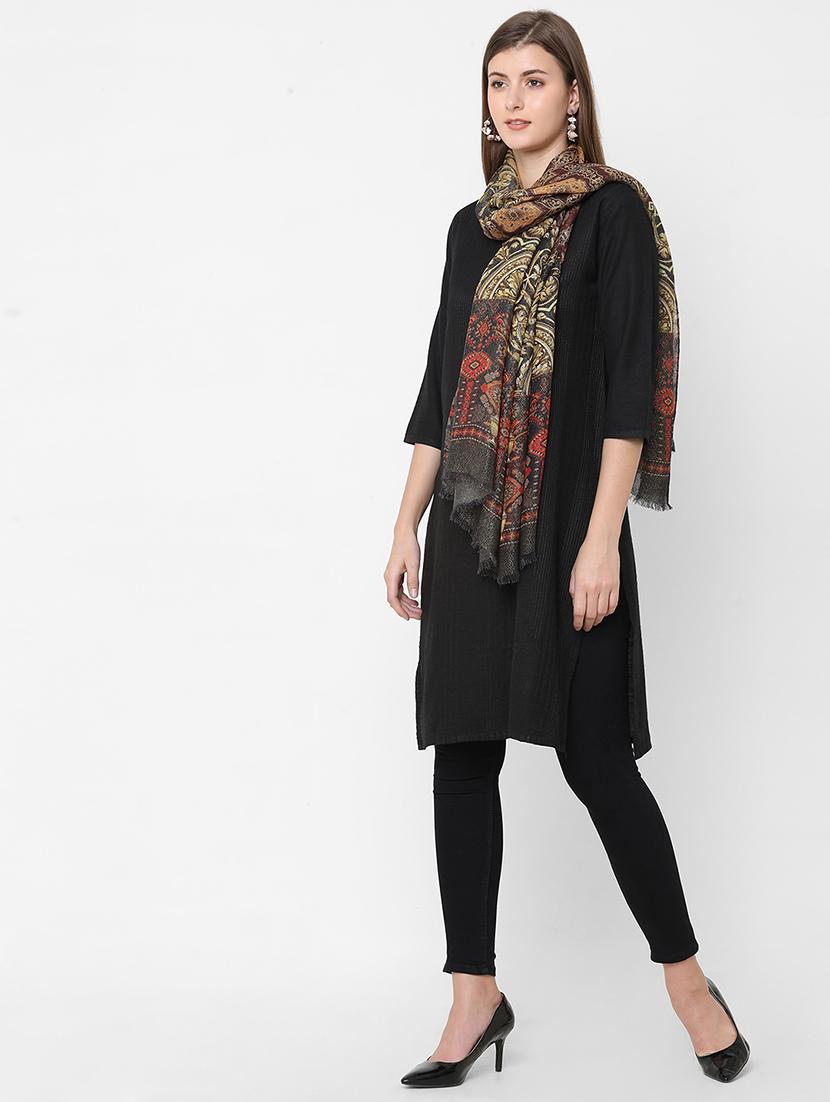 women printed everyday wrap scarf - 21631538 - Standard Image - 2