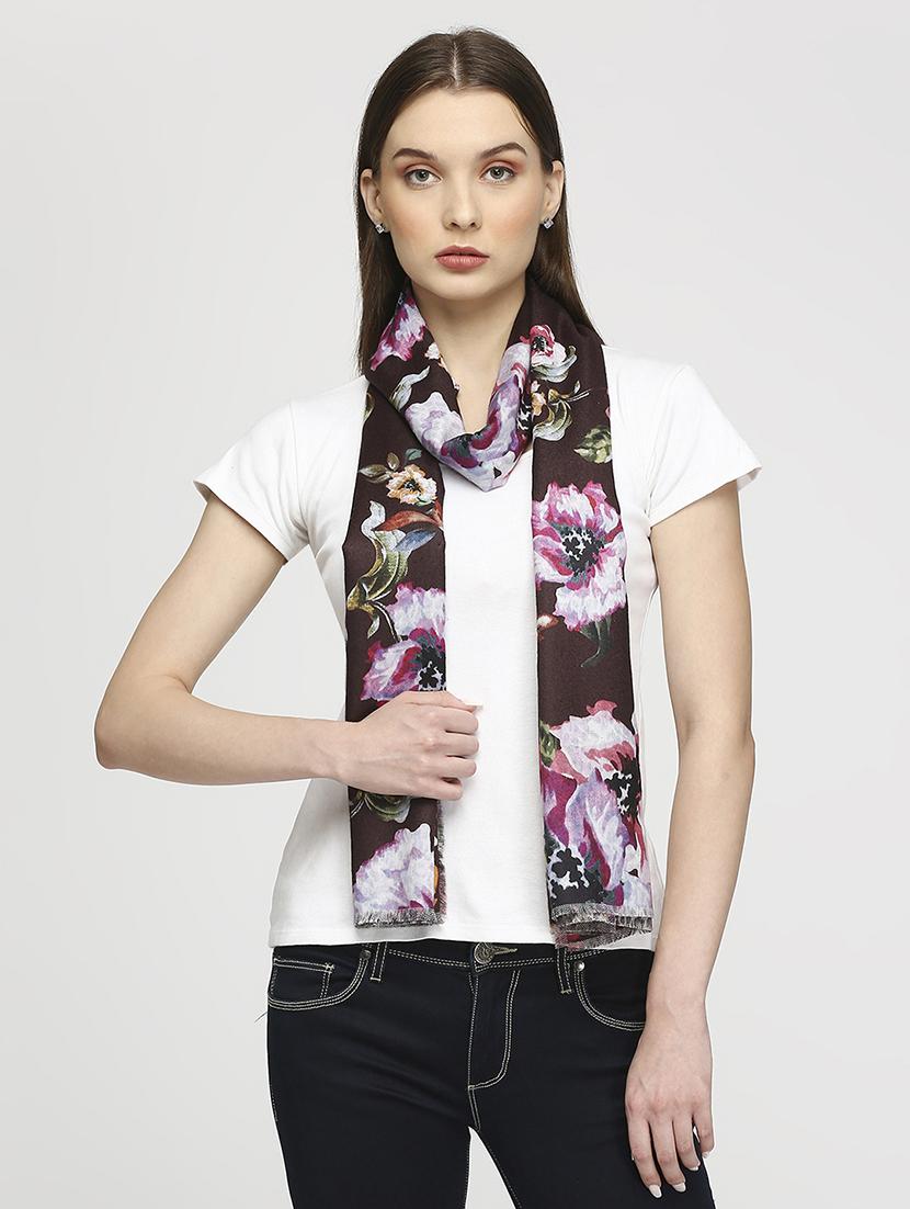 women printed everyday wrap scarf - 21631545 - Zoom Image - 0