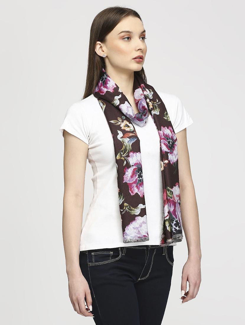women printed everyday wrap scarf - 21631545 - Standard Image - 2