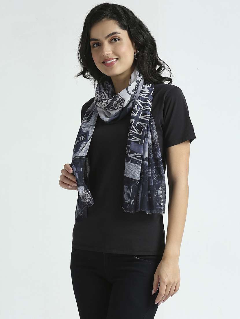 women printed everyday wrap scarf - 21631556 -  Standard Image - 2