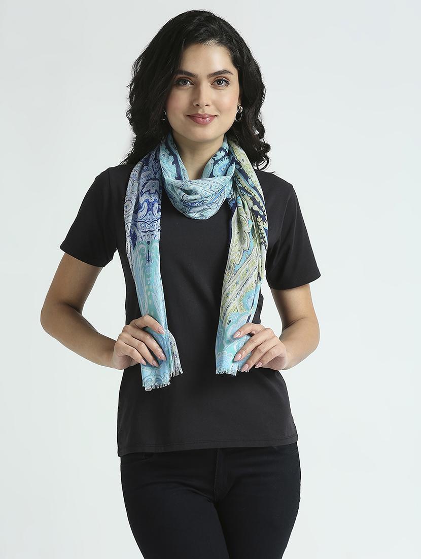 women printed everyday wrap scarf - 21631562 -  Zoom Image - 0