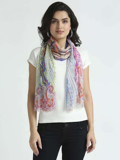 women printed everyday wrap scarf - 21631563 -  Standard Image - 0