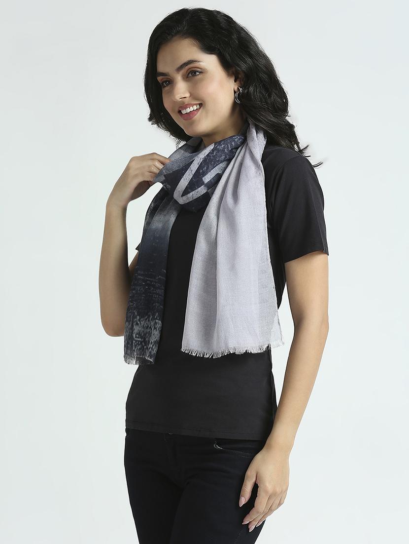 women printed everyday wrap scarf - 21631564 - Standard Image - 2