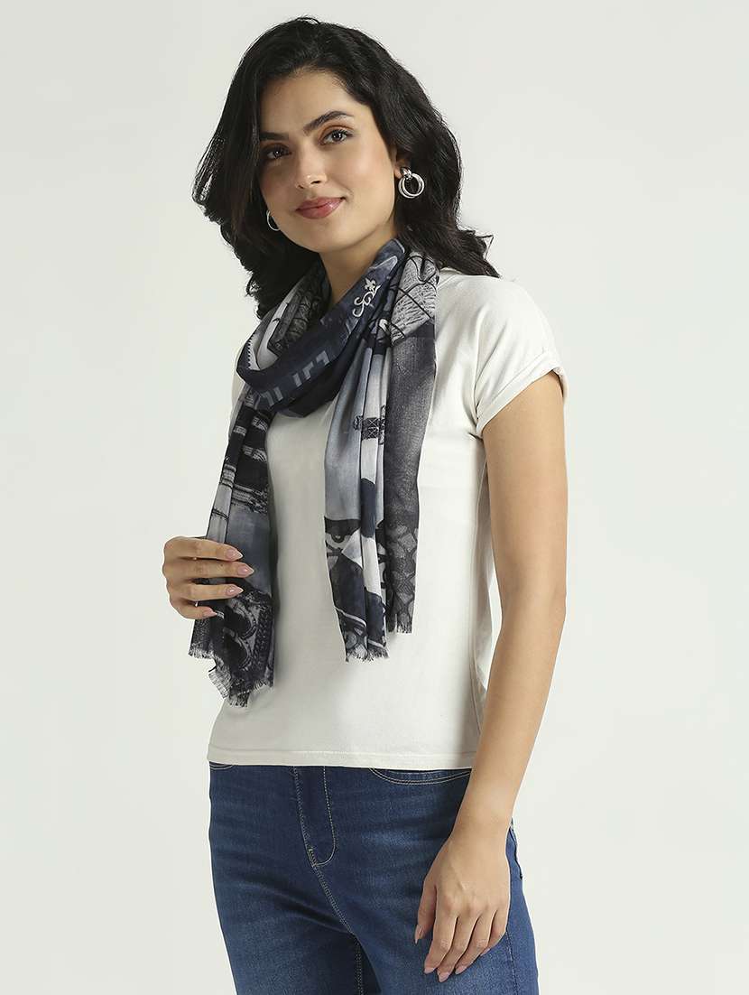 women printed everyday wrap scarf - 21631566 -  Standard Image - 2