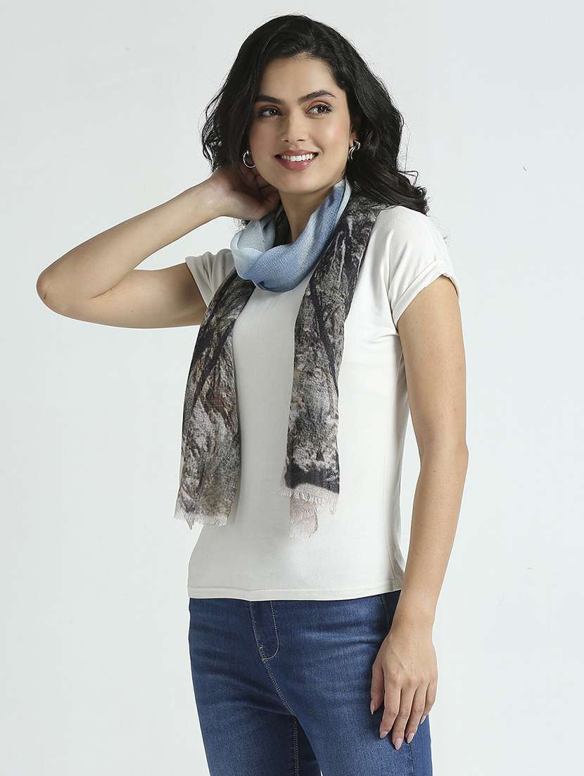 women printed everyday wrap scarf - 21631571 -  Standard Image - 2