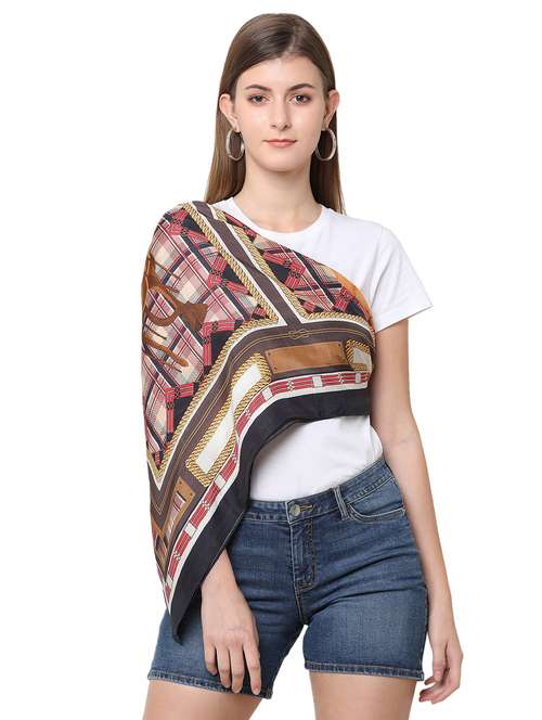 women printed everyday wrap scarf - 21631573 -  Standard Image - 0
