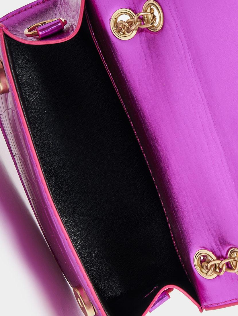 women pink textured handbag - 21631985 - Standard Image - 2