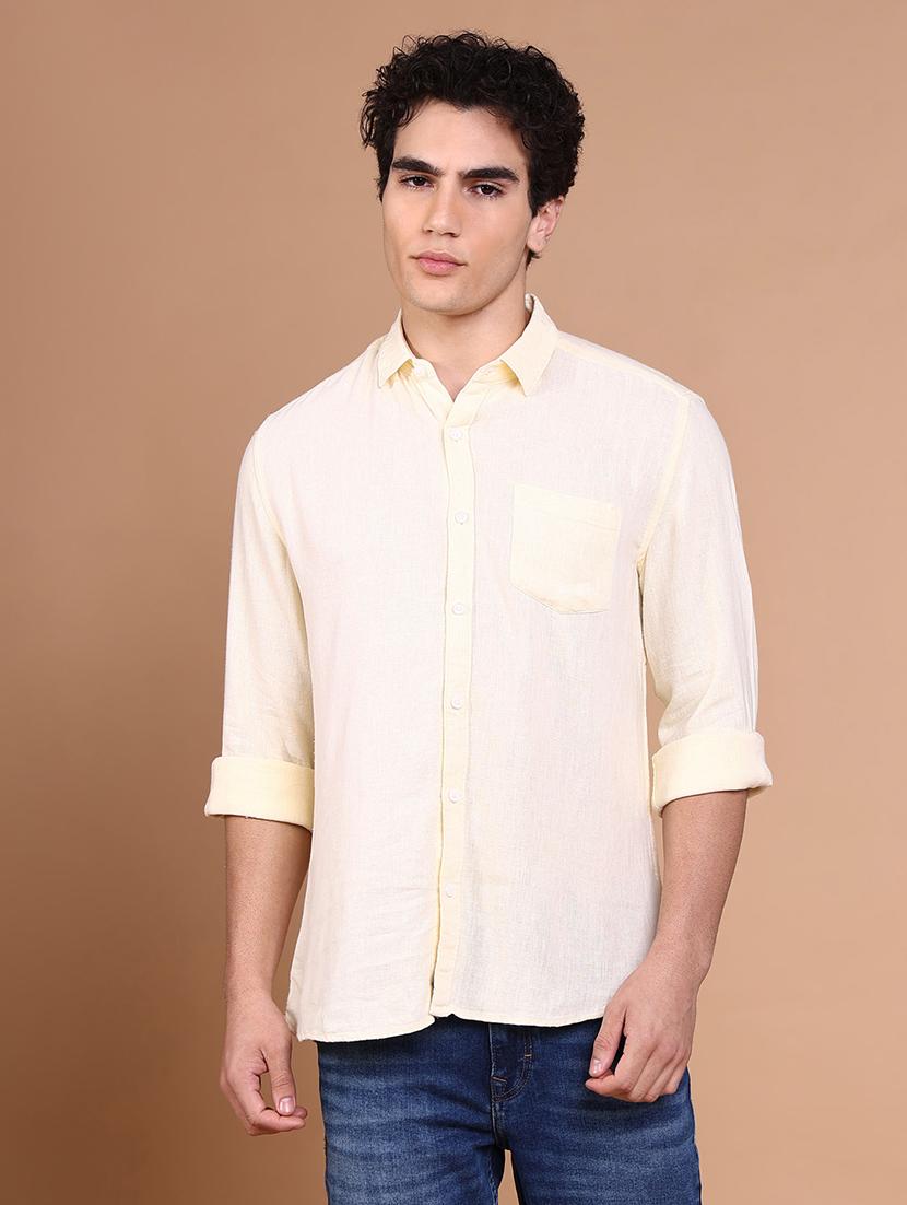 women solid collared casual shirt - 21632620 - Zoom Image - 0