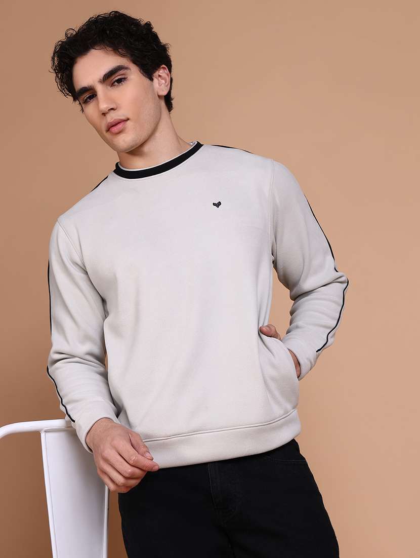 men round neck regular fit sweatshirt - 21632631 -  Standard Image - 2