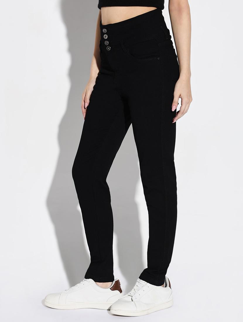 women plain slim fit denim jeans - 21632663 - Standard Image - 2