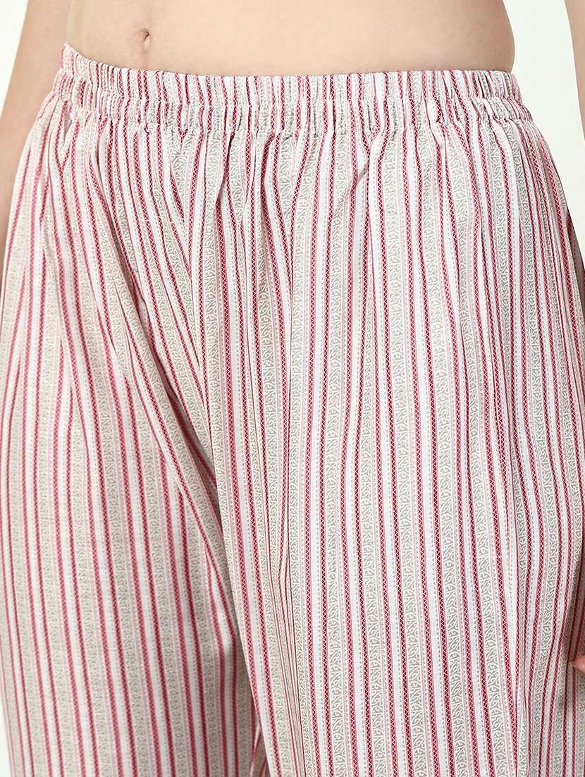 women three quarter sleeve kurta pant with dupatta set - 21632704 -  Standard Image - 7