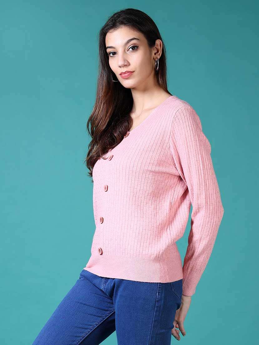 women self design long sleeve pullover - 21633410 -  Standard Image - 2